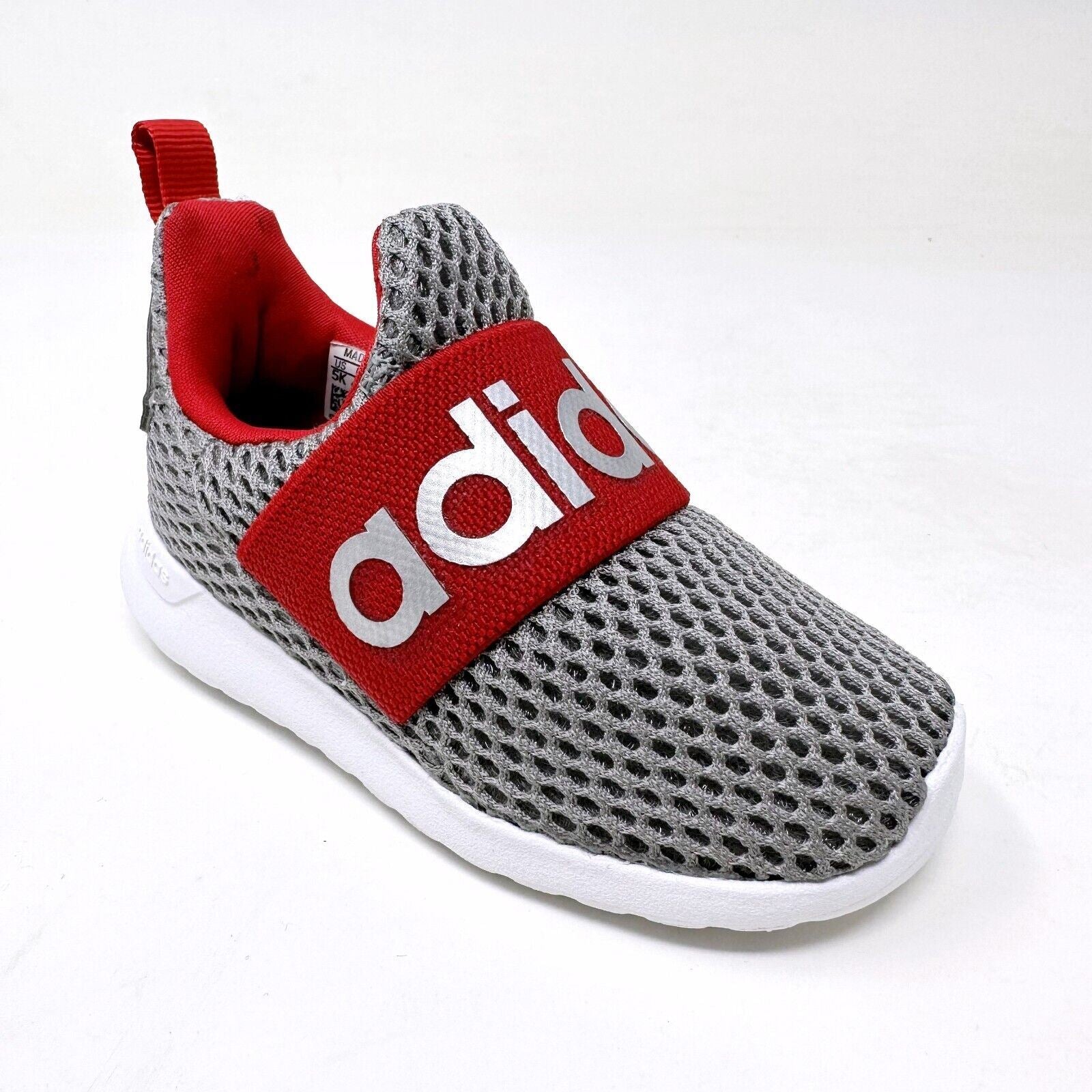 Adidas Lite Racer Adapt 4.0 Gray Infant Baby Size 5 Casual Sneakers GY1062