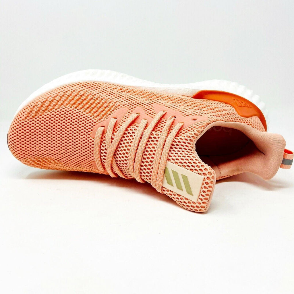 Adidas Alphaboost Semi Coral Glow Pink Mens Running Shoes Sneakers F33947