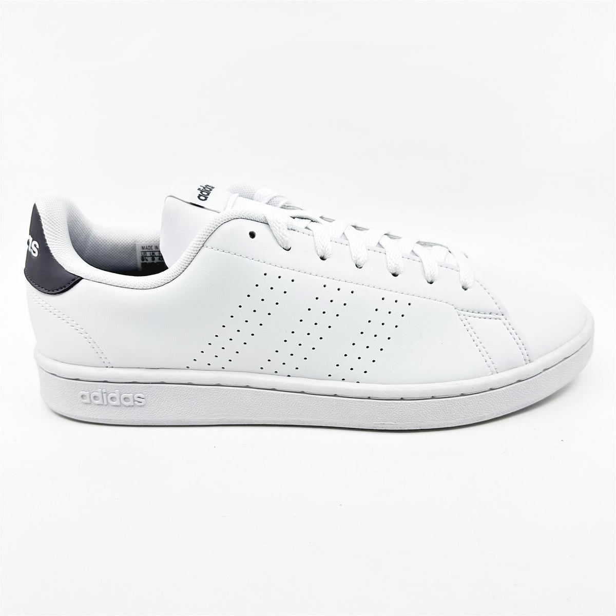 Adidas Advantage Cloud White Trace Grey Mens Athletic Sneakers (GW9161)