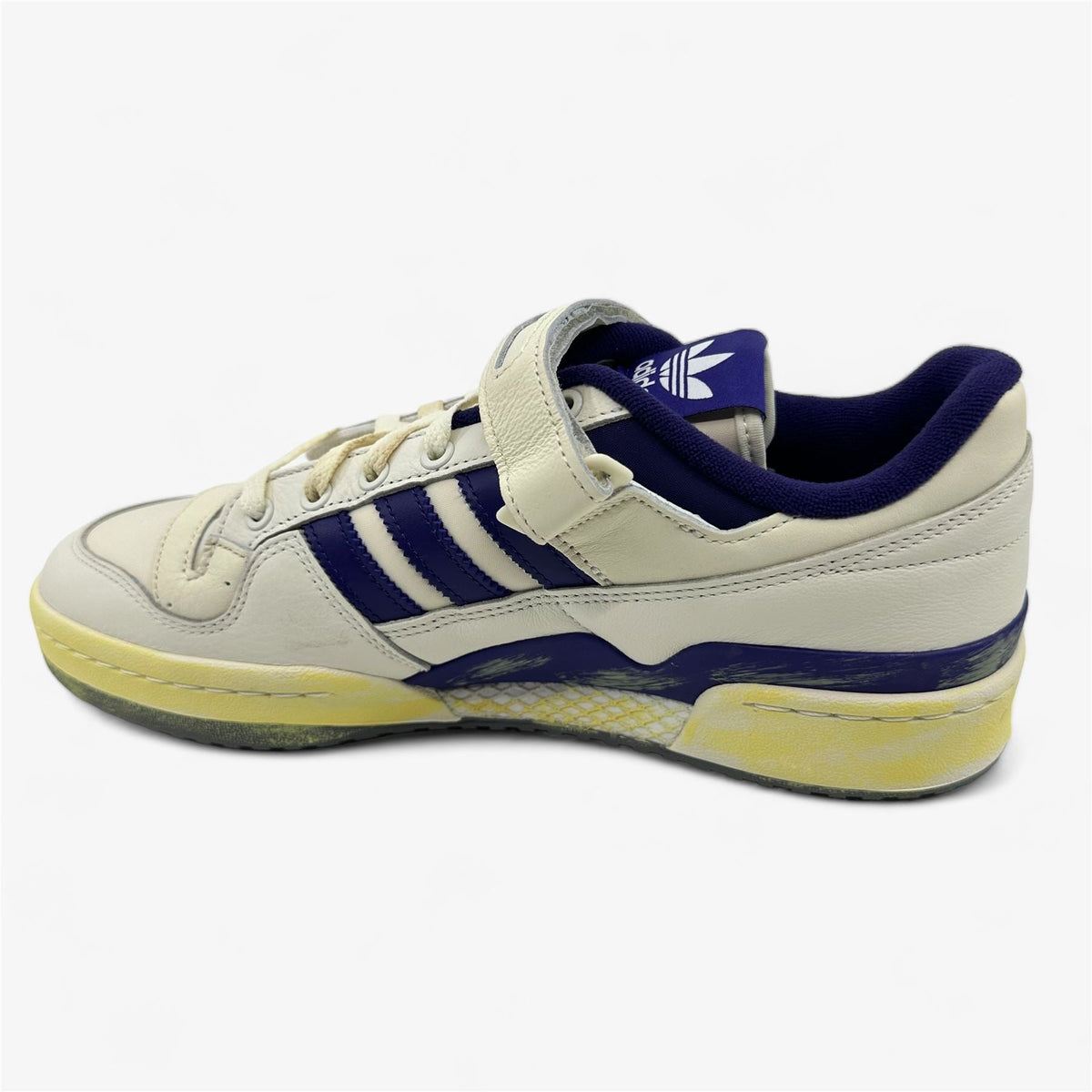 Adidas Forum 84 Low AEC Vintage White Purple Mens Size 10.5 Athletic Sneaker (HP9542)