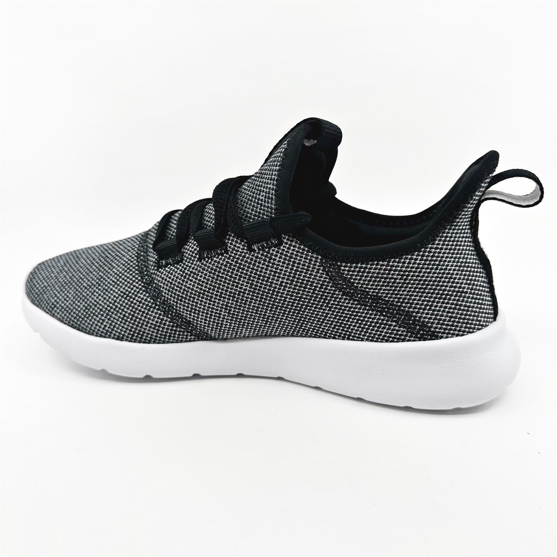 Adidas Cloudfoam Pure 2.0 Black White Womens Athletic Sneakers (H04755)