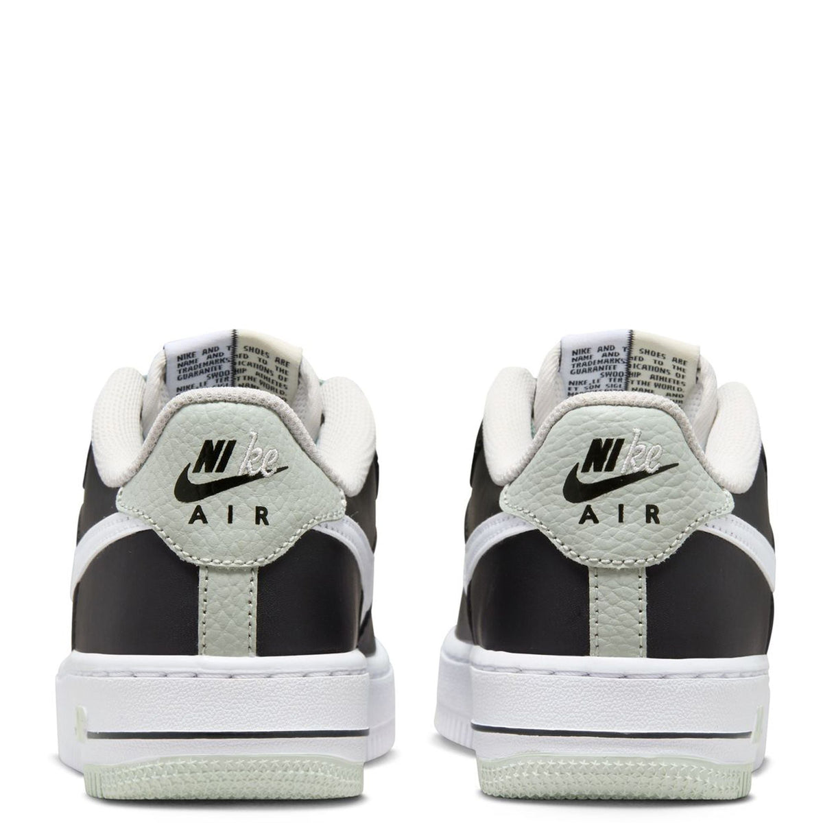 Big Kid's Nike Air Force 1 LV8 1 Black/Light Silver-Phantom (FB9035 002)